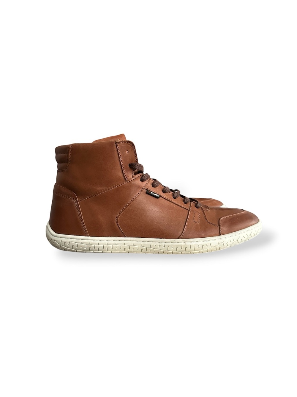 Piloti Apex Italian Leather High Tops Sneakers Men’s Size 10.5 Driving Shoes